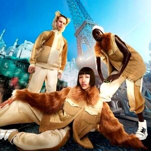 UGG×FENG CHEN WANG faux fur jacket 2 in 1